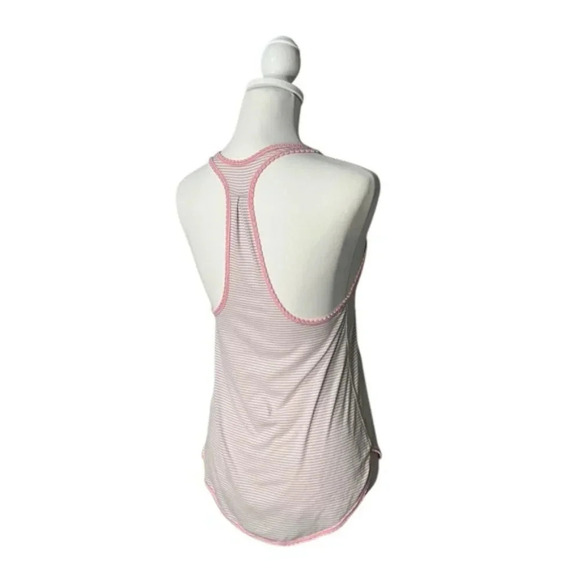 Lululemon What The Sport Singlet Silver Stripe White Naked - Picture 5 of 5